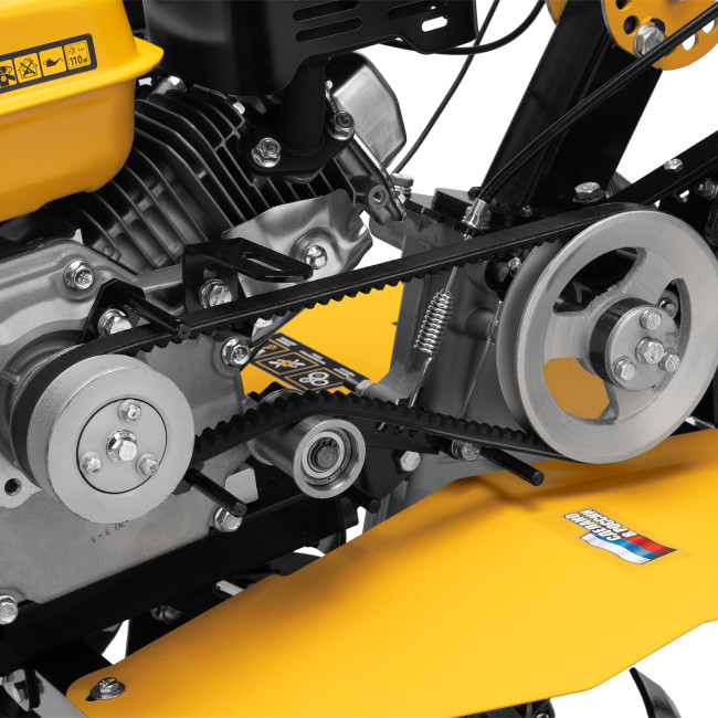 Мотоблок DPT-170SB, 7 л.с., ремен.сцеп, фрез 3х4, ШОМ, без колес, передачи 2В/1Н Denzel в Ижевске