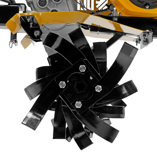 Мотоблок DPT-170SB, 7 л.с., ремен.сцеп, фрез 3х4, ШОМ, без колес, передачи 2В/1Н Denzel в Ижевске