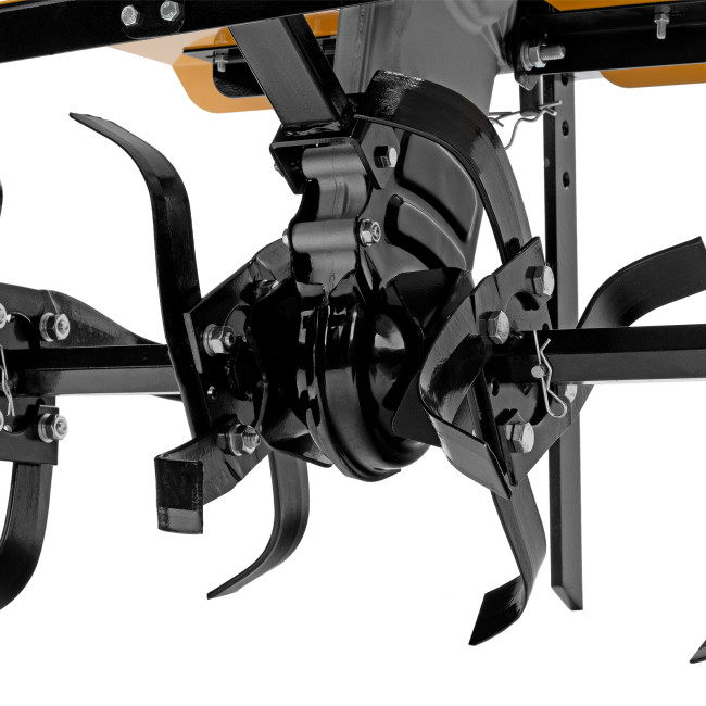 Мотоблок DPT-170SB, 7 л.с., ремен.сцеп, фрез 3х4, ШОМ, без колес, передачи 2В/1Н Denzel в Ижевске