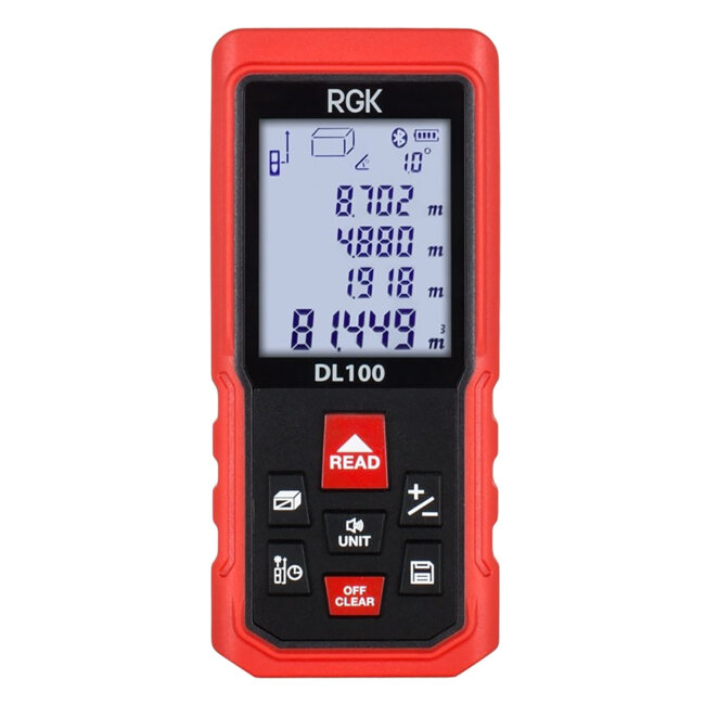 Комплект: ротационный нивелир RGK SP-100 + элевационный штатив RGK SH-170 + рейка RGK LR-2 + дальномер RGK DL100 в Ижевске Комплект: ротационный нивелир RGK SP-100 + элевационный штатив RGK SH-170 + рейка RGK LR-2 + дальномер RGK DL100 в Ижевске