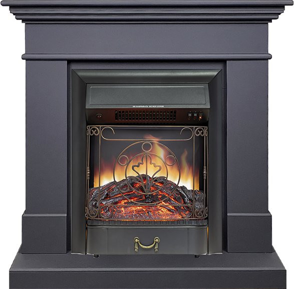 Каминокомплект California SFT (Разборный) - Серый графит с очагом Majestic FX Black в Ижевске