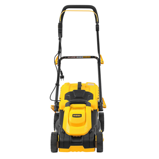 Газонокосилка электрическая GM-1600, 1600 Вт, ширина 36 см, 3 уровя, травосборник 35 л. Denzel в Ижевске Газонокосилка электрическая GM-1600, 1600 Вт, ширина 36 см, 3 уровя, травосборник 35 л. Denzel в Ижевске