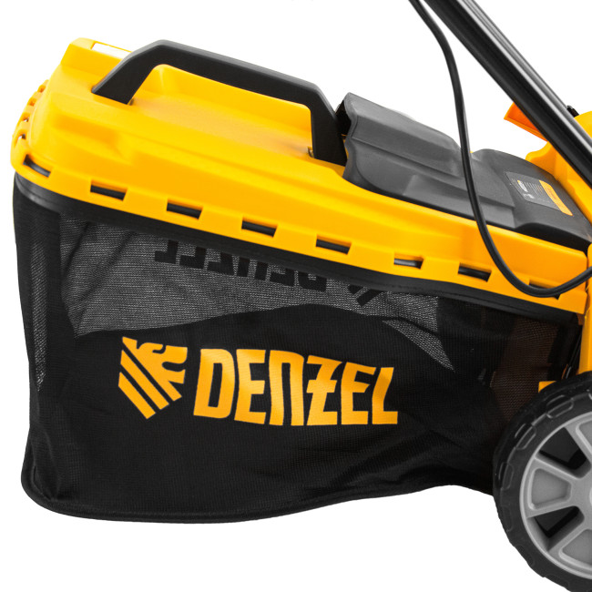 Газонокосилка электрическая GM-1600, 1600 Вт, ширина 36 см, 3 уровя, травосборник 35 л. Denzel в Ижевске Газонокосилка электрическая GM-1600, 1600 Вт, ширина 36 см, 3 уровя, травосборник 35 л. Denzel в Ижевске