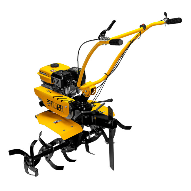 Мотоблок DPT-270SB, 7 л.с., ремен.сцеп, фрез 3х4, ШОМ, без колес, передачи 2В/1Н Denzel в Ижевске