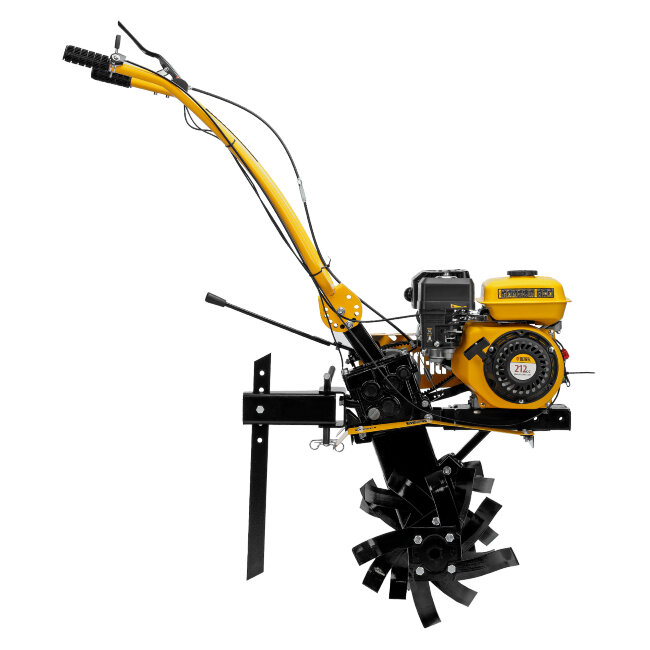 Мотоблок DPT-270SB, 7 л.с., ремен.сцеп, фрез 3х4, ШОМ, без колес, передачи 2В/1Н Denzel в Ижевске