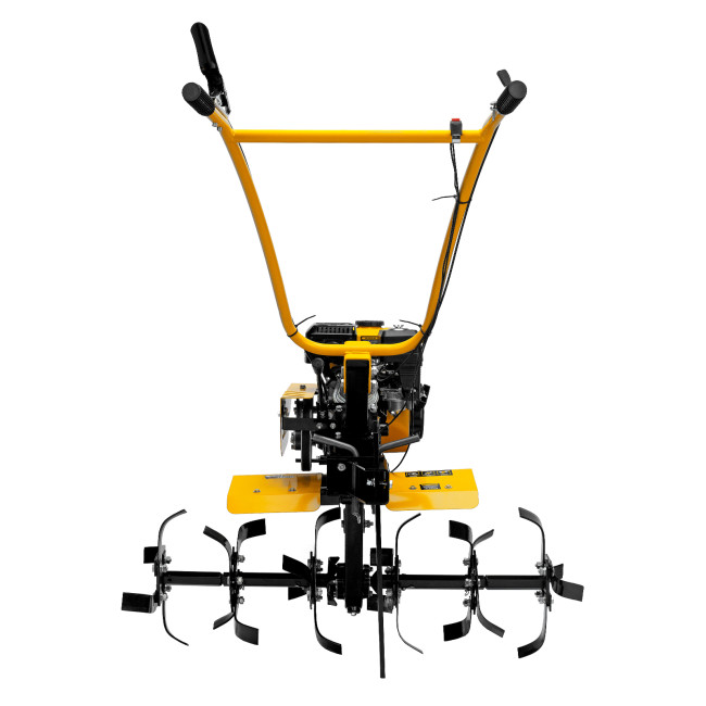 Мотоблок DPT-270SB, 7 л.с., ремен.сцеп, фрез 3х4, ШОМ, без колес, передачи 2В/1Н Denzel в Ижевске