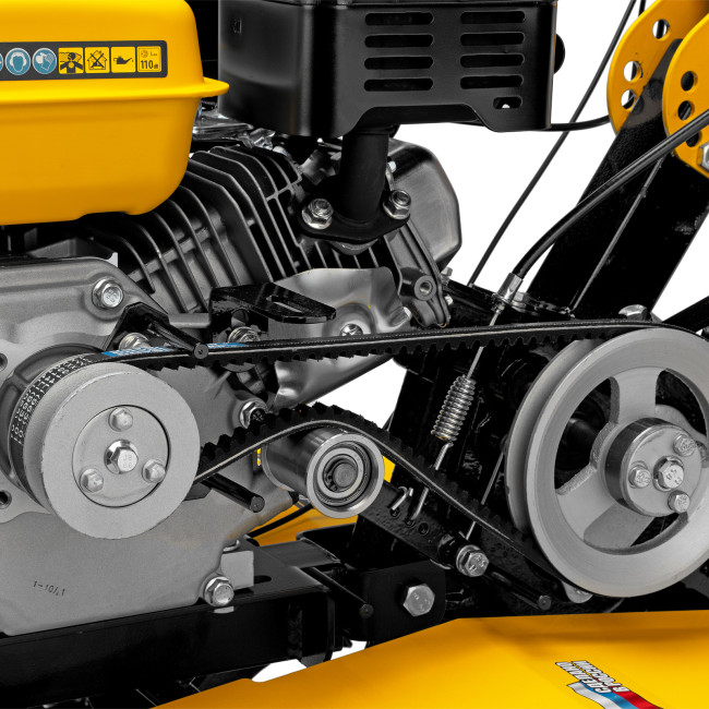 Мотоблок DPT-270SB, 7 л.с., ремен.сцеп, фрез 3х4, ШОМ, без колес, передачи 2В/1Н Denzel в Ижевске