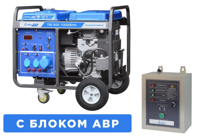 Бензогенератор TSS SGG 10000EHA с АВР в Ижевске
