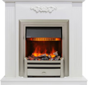 Каминокомплект Lumsden - Белый дуб с очагом Chesford Каминокомплект Lumsden - Белый дуб с очагом Chesford