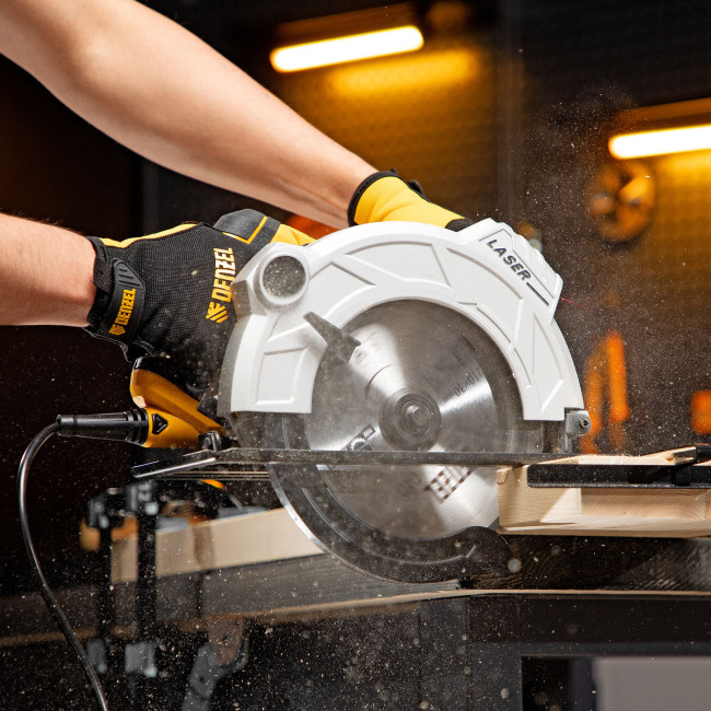 Пила циркулярная CS-210, 1800 Вт, 210 мм Denzel в Ижевске