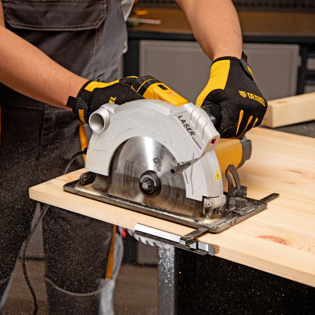 Пила циркулярная CS-210, 1800 Вт, 210 мм Denzel в Ижевске