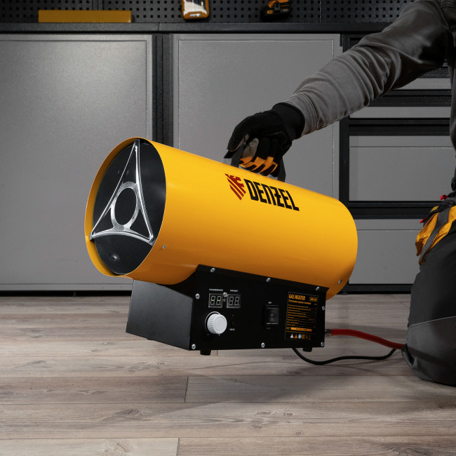 Газовая тепловая пушка GHG-30i, 30 кВт, цифровой термостат, пропан-бутан Denzel в Ижевске Газовая тепловая пушка GHG-30i, 30 кВт, цифровой термостат, пропан-бутан Denzel в Ижевске