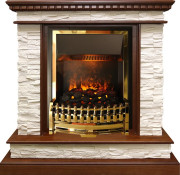 Каминокомплект Calgary - Дуб / Сланец беженый с очагом Atherton Каминокомплект Calgary - Дуб / Сланец беженый с очагом Atherton