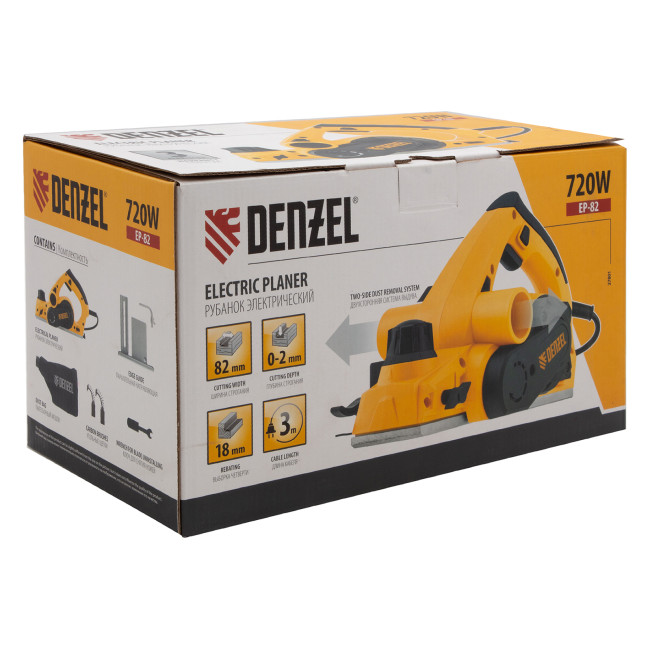 Рубанок электрический EP-82, 720 Вт, 82 мм Denzel в Ижевске Рубанок электрический EP-82, 720 Вт, 82 мм Denzel в Ижевске
