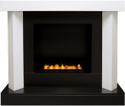 Каминокомплект Vancouver - Черный лак с очагом Cassette 400 LNH-INT PS (без дров)