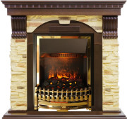 Каминокомплект Dublin - Темный дуб / Сланец с очагом Atherton Каминокомплект Dublin - Темный дуб / Сланец с очагом Atherton