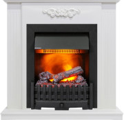 Каминокомплект Lumsden - Белый дуб с очагом Danville Black FB2