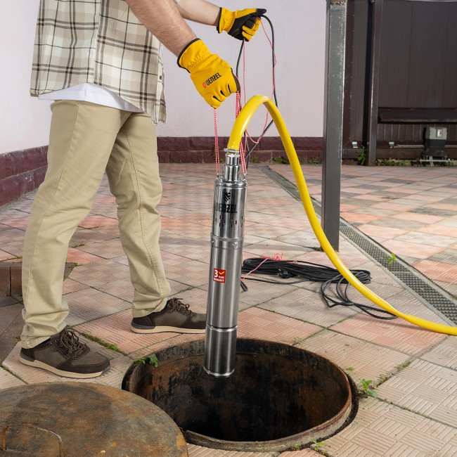 Скважинный насос DWS-3,5-100, винтовой, диаметр 3,5", 800 Вт, 1700 л/ч, напор 100 м Denzel в Ижевске Скважинный насос DWS-3,5-100, винтовой, диаметр 3,5", 800 Вт, 1700 л/ч, напор 100 м Denzel в Ижевске