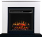 Каминокомплект Bergen (Разборный) - Белый с черным с очагом XHD23L-INT