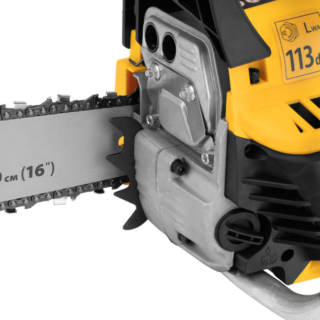 Пила цепная бензиновая DS-4516, шина 40 см, 45 см3, 2,5 л.с, шаг 0,325, паз 1,5 мм, 64 звена Denzel в Ижевске