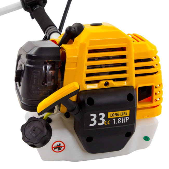 Триммер бензиновый DT 33S, 33 см3, 1.8 л. с, разъемная штанга, состоит из 2 частей Denzel в Ижевске