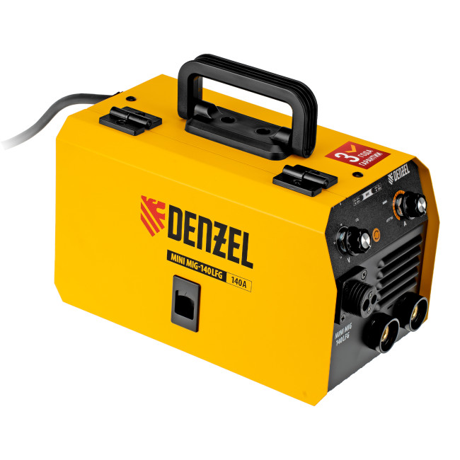 Аппарат инвертор. полуавтомат. сварки Mini MIG-140LFG, 140 А, ПВ 60%// Denzel в Ижевске Аппарат инвертор. полуавтомат. сварки Mini MIG-140LFG, 140 А, ПВ 60%// Denzel в Ижевске