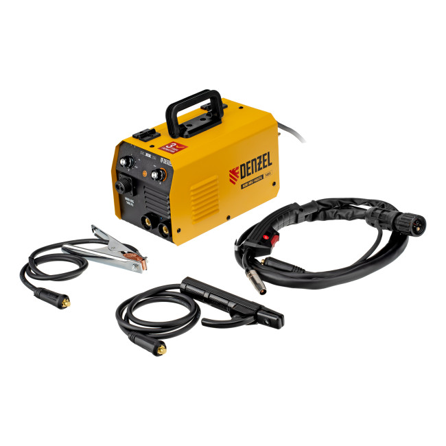 Аппарат инвертор. полуавтомат. сварки Mini MIG-140LFG, 140 А, ПВ 60%// Denzel в Ижевске Аппарат инвертор. полуавтомат. сварки Mini MIG-140LFG, 140 А, ПВ 60%// Denzel в Ижевске