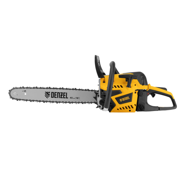 Пила цепная бензиновая DS-5218, шина 45 см, 52 см3, 3 л.с, шаг 0,325, паз 1,5 мм, 72 звена Denzel в Ижевске