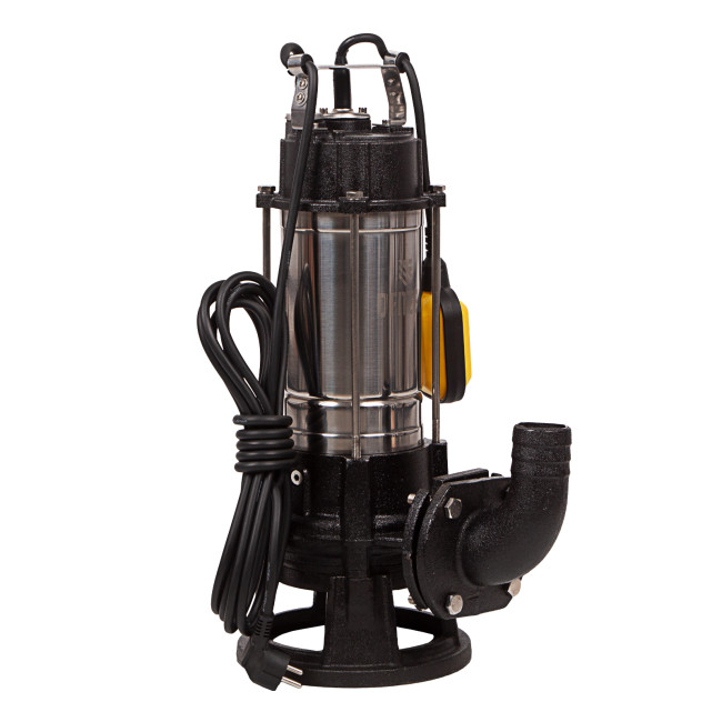 Фекальный насос FP1800-KS, 1800 Вт, напор 17 м, 26000 л/ч, нож-измельчитель Denzel в Ижевске Фекальный насос FP1800-KS, 1800 Вт, напор 17 м, 26000 л/ч, нож-измельчитель Denzel в Ижевске