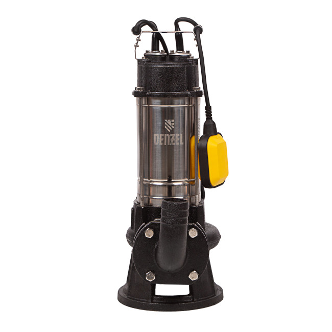 Фекальный насос FP1800-KS, 1800 Вт, напор 17 м, 26000 л/ч, нож-измельчитель Denzel в Ижевске Фекальный насос FP1800-KS, 1800 Вт, напор 17 м, 26000 л/ч, нож-измельчитель Denzel в Ижевске