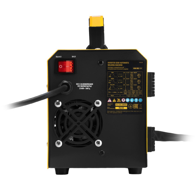 Аппарат инвертор. полуавтомат. сварки Mini MIG-135, 130 А, ПВ 60%// Denzel в Ижевске Аппарат инвертор. полуавтомат. сварки Mini MIG-135, 130 А, ПВ 60%// Denzel в Ижевске