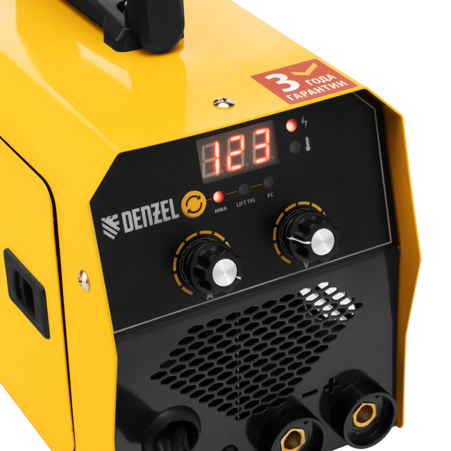 Аппарат инвертор. полуавтомат. сварки Mini MIG-135, 130 А, ПВ 60%// Denzel в Ижевске Аппарат инвертор. полуавтомат. сварки Mini MIG-135, 130 А, ПВ 60%// Denzel в Ижевске