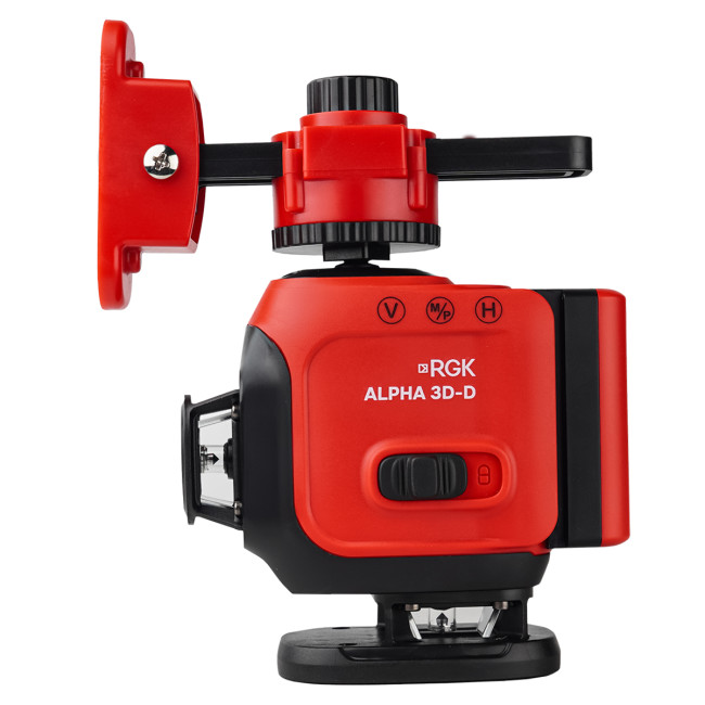 Лазерный уровень RGK ALPHA 3D-D с зелёным лучом в Ижевске