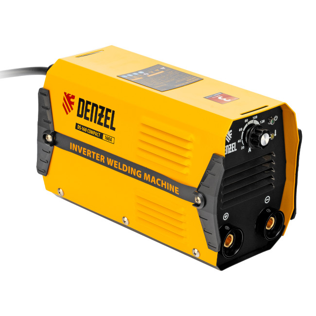 Аппарат инверторный дуговой сварки DS-160 Compact, 160 А, ПВ 70%, диаметр электрода 1.6-3.2 мм Denzel в Ижевске Аппарат инверторный дуговой сварки DS-160 Compact, 160 А, ПВ 70%, диаметр электрода 1.6-3.2 мм Denzel в Ижевске