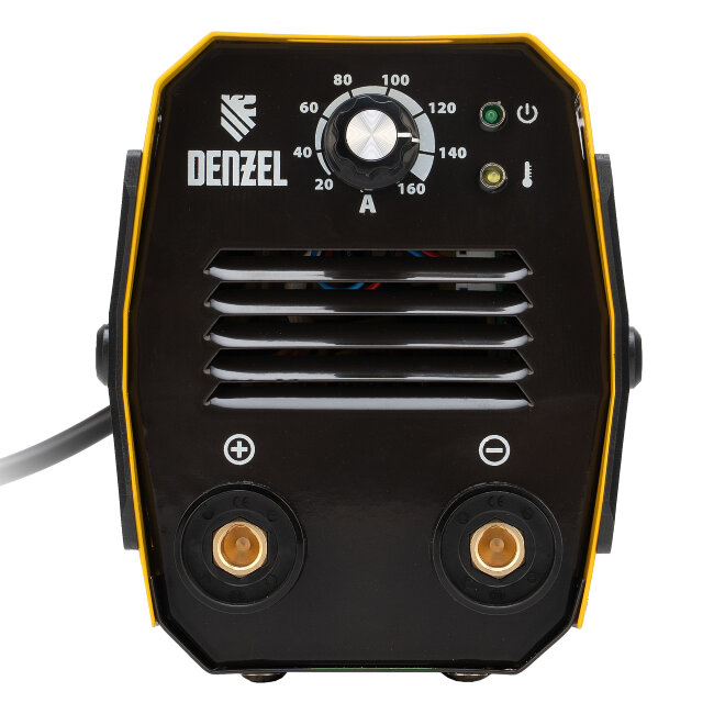 Аппарат инверторный дуговой сварки DS-160 Compact, 160 А, ПВ 70%, диаметр электрода 1.6-3.2 мм Denzel в Ижевске Аппарат инверторный дуговой сварки DS-160 Compact, 160 А, ПВ 70%, диаметр электрода 1.6-3.2 мм Denzel в Ижевске