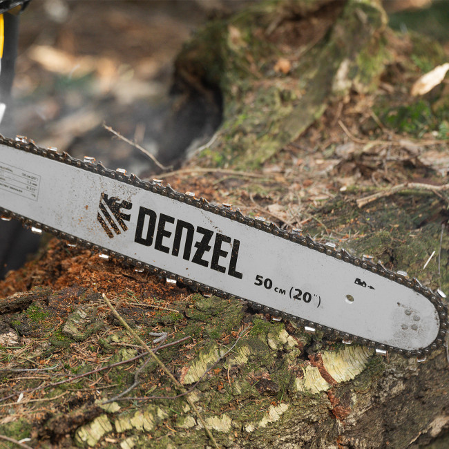 Пила цепная бензиновая DS-5820, шина 50 см, 58 см3, 3.6 л.с, шаг 0,325, паз 1,5 мм, 76 звеньев Denzel в Ижевске