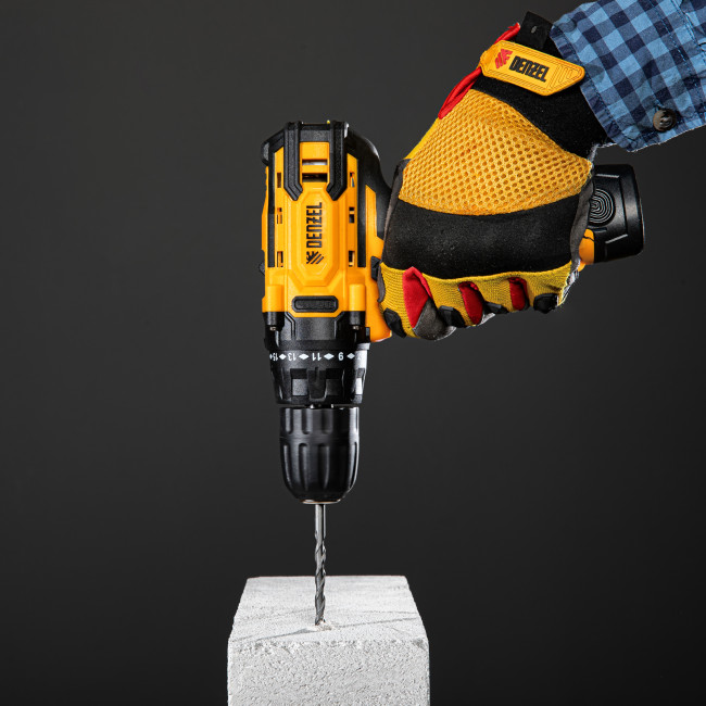 Дрель-шуруповерт аккумуляторная CDL-12CB, Li-Ion, 12 В, 1 акк. Denzel в Ижевске