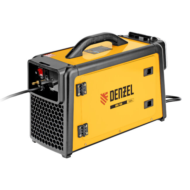 Аппарат инвертор. полуавтомат. сварки MIG-160, 160 А, ПВ 60%, катушка 5 кг// Denzel в Ижевске Аппарат инвертор. полуавтомат. сварки MIG-160, 160 А, ПВ 60%, катушка 5 кг// Denzel в Ижевске
