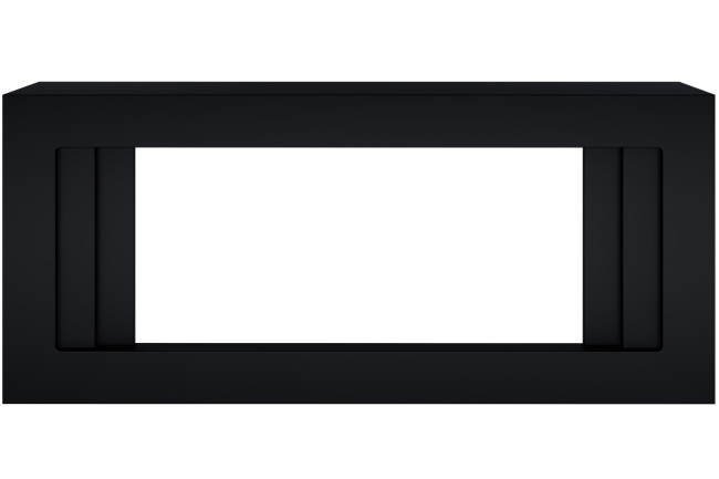 Каминокомплект Line 42 CRM (санд блэк) (Разборный) - Матовый черный с очагом Vision 42 LED в Ижевске Каминокомплект Line 42 CRM (санд блэк) (Разборный) - Матовый черный с очагом Vision 42 LED в Ижевске