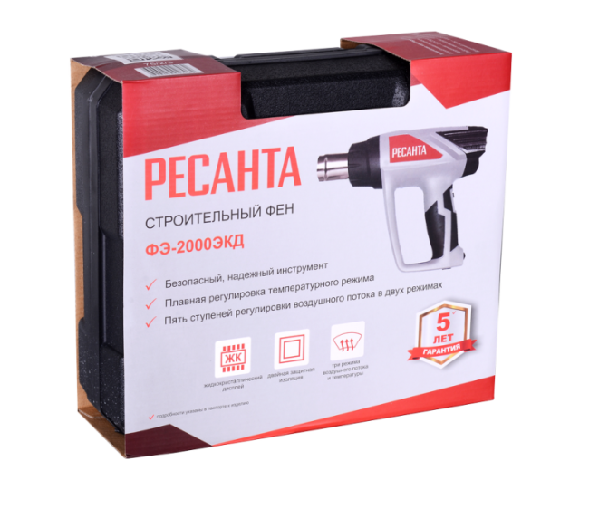 Строительный фен ФЭ-2000ЭКД Ресанта в Ижевске Строительный фен ФЭ-2000ЭКД Ресанта в Ижевске