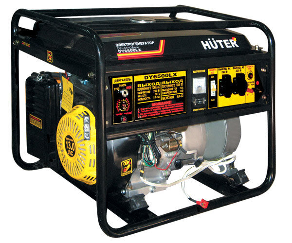 Портативный бензогенератор HUTER DY6500LX в Ижевске