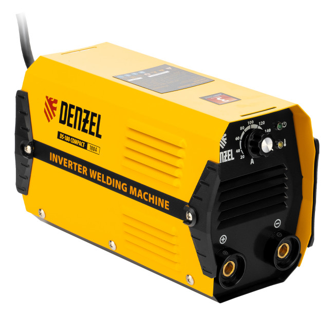 Аппарат инверторный дуговой сварки DS-180 Compact, 180 А, ПВ 70%, диаметр электрода 1.6-4 мм Denzel в Ижевске Аппарат инверторный дуговой сварки DS-180 Compact, 180 А, ПВ 70%, диаметр электрода 1.6-4 мм Denzel в Ижевске