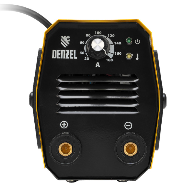 Аппарат инверторный дуговой сварки DS-180 Compact, 180 А, ПВ 70%, диаметр электрода 1.6-4 мм Denzel в Ижевске Аппарат инверторный дуговой сварки DS-180 Compact, 180 А, ПВ 70%, диаметр электрода 1.6-4 мм Denzel в Ижевске