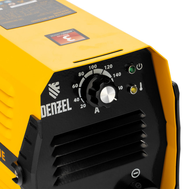 Аппарат инверторный дуговой сварки DS-180 Compact, 180 А, ПВ 70%, диаметр электрода 1.6-4 мм Denzel в Ижевске Аппарат инверторный дуговой сварки DS-180 Compact, 180 А, ПВ 70%, диаметр электрода 1.6-4 мм Denzel в Ижевске