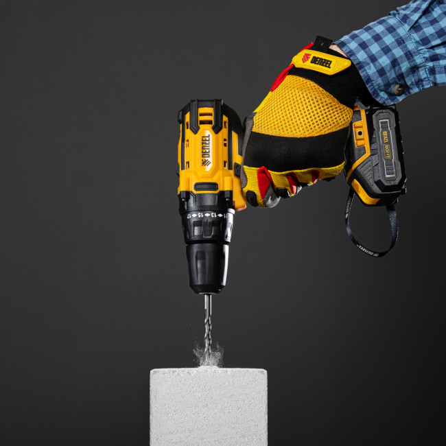 Дрель-шуруповерт аккумуляторная CDL-12-01CB, Li-Ion, 12 В, 1 акк. Denzel в Ижевске Дрель-шуруповерт аккумуляторная CDL-12-01CB, Li-Ion, 12 В, 1 акк. Denzel в Ижевске