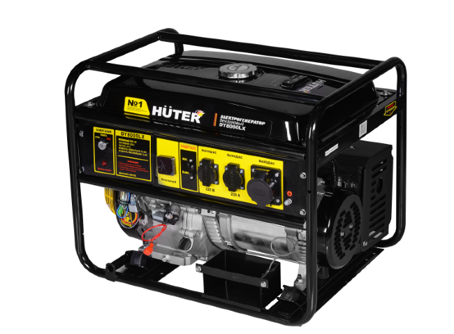 Портативный бензогенератор HUTER DY8000LX в Ижевске