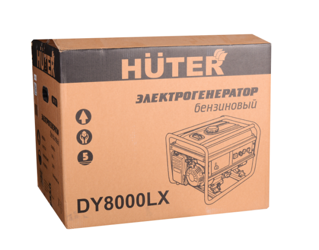 Портативный бензогенератор HUTER DY8000LX в Ижевске