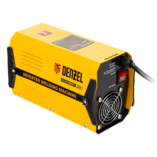 Аппарат инверторный дуговой сварки DS-200 Compact, 200 А, ПВ 70%, диаметр электрода 1.6-5 мм Denzel в Ижевске Аппарат инверторный дуговой сварки DS-200 Compact, 200 А, ПВ 70%, диаметр электрода 1.6-5 мм Denzel в Ижевске