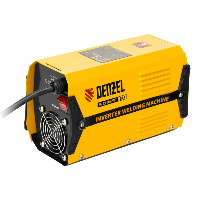 Аппарат инверторный дуговой сварки DS-200 Compact, 200 А, ПВ 70%, диаметр электрода 1.6-5 мм Denzel в Ижевске Аппарат инверторный дуговой сварки DS-200 Compact, 200 А, ПВ 70%, диаметр электрода 1.6-5 мм Denzel в Ижевске