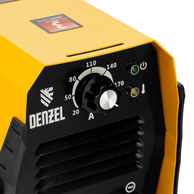 Аппарат инверторный дуговой сварки DS-200 Compact, 200 А, ПВ 70%, диаметр электрода 1.6-5 мм Denzel в Ижевске Аппарат инверторный дуговой сварки DS-200 Compact, 200 А, ПВ 70%, диаметр электрода 1.6-5 мм Denzel в Ижевске
